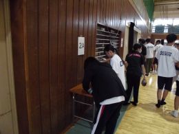 岡谷南高校 生徒会選挙 だれに投票するかを記載する生徒